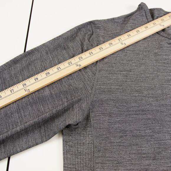 Mack Weldon Airknitx Long Sleeve Heather Gray Performance Shirt Mens Sz XL - Picture 5 of 6